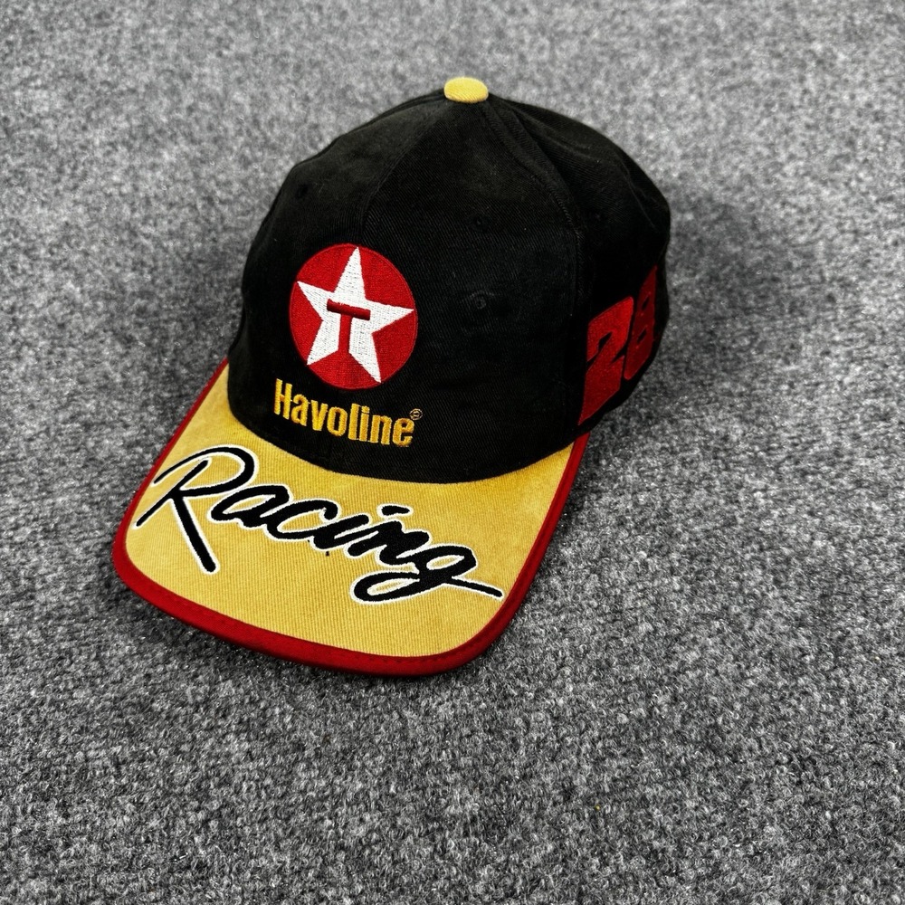 Vintage Nascar Texaco Havoline Racing Cars Retro Snapback‎ Hat Y2K